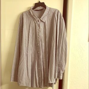 Over size casual dress shirt